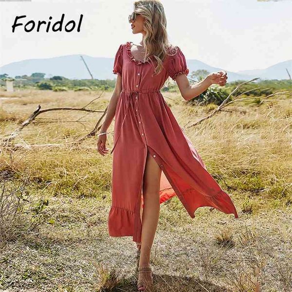 short sleeve bohemian beach dress women floral print maxi long elegant ruffle vintage new harajuku 210415, Black;gray
short sleeve bohemian beach dress women floral print maxi long elegant ruffle vintage new harajuku 210415, Black;gray