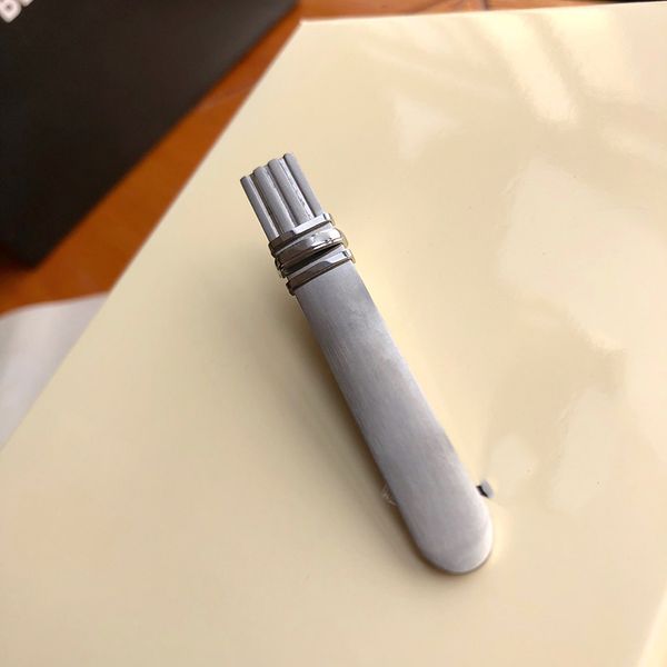 luxury men's tie clip brand logo exquisite steel tie buckle valentine's day gift lh-m18, Silver
luxury men's tie clip brand logo exquisite steel tie buckle valentine's day gift lh-m18, Silver