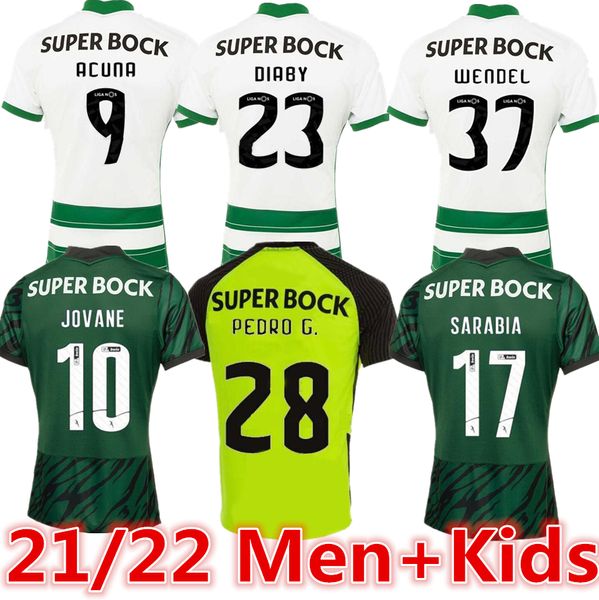 21/22 lisboa soccer jerseys lisbon jovane sarabia vietto coates acuna ronaldo 3rd fourth 2021 2022 sporting clube de football shirt men+kids, Black;yellow 
21/22 lisboa soccer jerseys lisbon jovane sarabia vietto coates acuna ronaldo 3rd fourth 2021 2022 sporting clube de football shirt men+kids, Black;yellow
