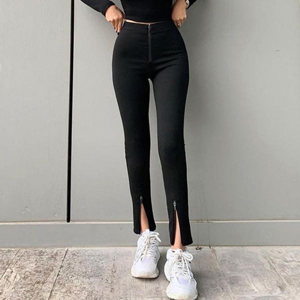 women's pants & capris woman jeans black high waist versatile zipper split pantalones vaqueros mujer, Black;white
women's pants & capris woman jeans black high waist versatile zipper split pantalones vaqueros mujer, Black;white
