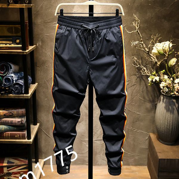 2021 men's thin fashion joker stretch nine pants loose, straight, slim, foot banding casual trousers m-4xl#06, Black
2021 men's thin fashion joker stretch nine pants loose, straight, slim, foot banding casual trousers m-4xl#06, Black