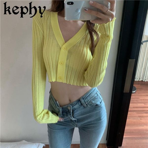 women's knits & tees yellow cardigan womens sweaters korean crop autumn long sleeve v neck short sweater fall 2021, White
women's knits & tees yellow cardigan womens sweaters korean crop autumn long sleeve v neck short sweater fall 2021, White