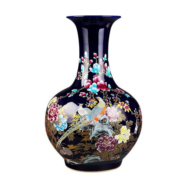vases jingdezhen ceramic floor vase large chinese style home living room flower arrangement decorations tv cabinet decoration
vases jingdezhen ceramic floor vase large chinese style home living room flower arrangement decorations tv cabinet decoration