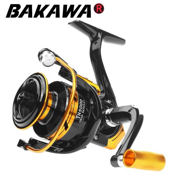 baitcasting reels bakawa brand 5.2:1 spinning fishing reel carp metal wire cup bearing wheel for saltwater coil 8~12kg 2000-7000 series pesc
baitcasting reels bakawa brand 5.2:1 spinning fishing reel carp metal wire cup bearing wheel for saltwater coil 8~12kg 2000-7000 series pesc