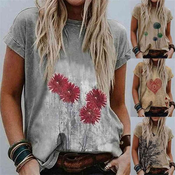 women's summer round neck casual t shirts loose unique heart shaped faded s-3xl fashion short sleeve 210708, White
women's summer round neck casual t shirts loose unique heart shaped faded s-3xl fashion short sleeve 210708, White