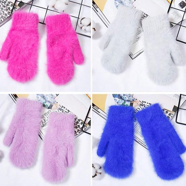 five fingers gloves winter women mittens soft wool hair warm knit for girls heated guantes invierno hombre, Blue;gray
five fingers gloves winter women mittens soft wool hair warm knit for girls heated guantes invierno hombre, Blue;gray