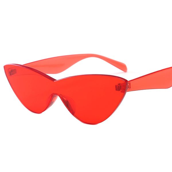 lx brand 2019 new one-piecesunglasses women brand designer new fashion cute retro cat eye vintage sun glasses red female uv400, White;black
lx brand 2019 new one-piecesunglasses women brand designer new fashion cute retro cat eye vintage sun glasses red female uv400, White;black