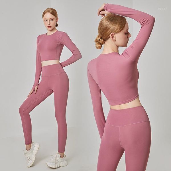 woman high waist sports pants long sleeve workout seamless leggings women sportswear suits gym clothing track suit yoga set outfit
woman high waist sports pants long sleeve workout seamless leggings women sportswear suits gym clothing track suit yoga set outfit