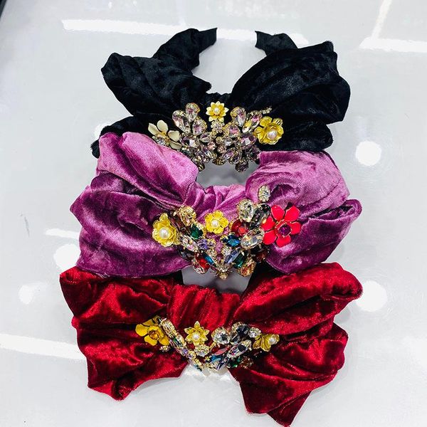 hair clips & barrettes very big crystal headband women beautiful soft flannel bow for girls turban fashion accessories, Golden;silver
hair clips & barrettes very big crystal headband women beautiful soft flannel bow for girls turban fashion accessories, Golden;silver
