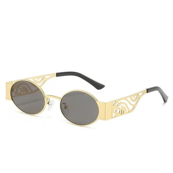 sunglasses personality women retro glasses elliptical hollow metal frame fashionable party accessories uv400 unique, White;black
sunglasses personality women retro glasses elliptical hollow metal frame fashionable party accessories uv400 unique, White;black