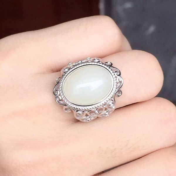 cluster rings meibapj real natural big retro white jasper gemstone ring for women 925 sterling silver fine wedding jewelry, Golden;silver
cluster rings meibapj real natural big retro white jasper gemstone ring for women 925 sterling silver fine wedding jewelry, Golden;silver