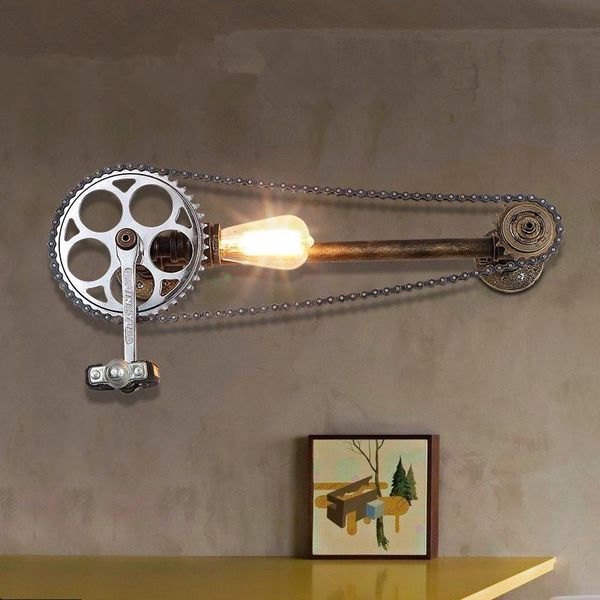 wall lamp creative industry balcony light retro american restaurant bar decorative wrought iron pipe bicycle
wall lamp creative industry balcony light retro american restaurant bar decorative wrought iron pipe bicycle