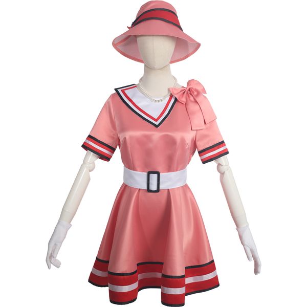 demon slayer costume blade kazomon nidouzi daily banquet dress cosplay stage performance costume dress hat necklace belt white gloves, Black
demon slayer costume blade kazomon nidouzi daily banquet dress cosplay stage performance costume dress hat necklace belt white gloves, Black