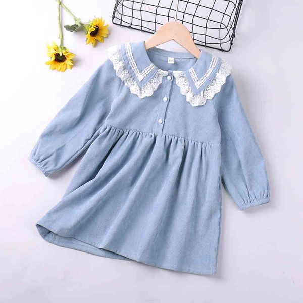 girls dress for 2-6y autumn winter lace collar long sleeve solid printed es sweet children princess 210515, Red;yellow
girls dress for 2-6y autumn winter lace collar long sleeve solid printed es sweet children princess 210515, Red;yellow