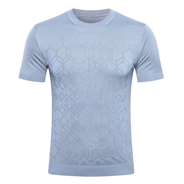 t-shirt men silk short sleeve shirt 2021 summer o-neck casual embroidery england big size m-5xl men's t-shirts, White;black 
t-shirt men silk short sleeve shirt 2021 summer o-neck casual embroidery england big size m-5xl men's t-shirts, White;black