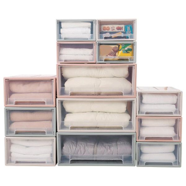 clothing & wardrobe storage drawer type shoe box thickened transparent foldable save space plastic organizers hg99
clothing & wardrobe storage drawer type shoe box thickened transparent foldable save space plastic organizers hg99