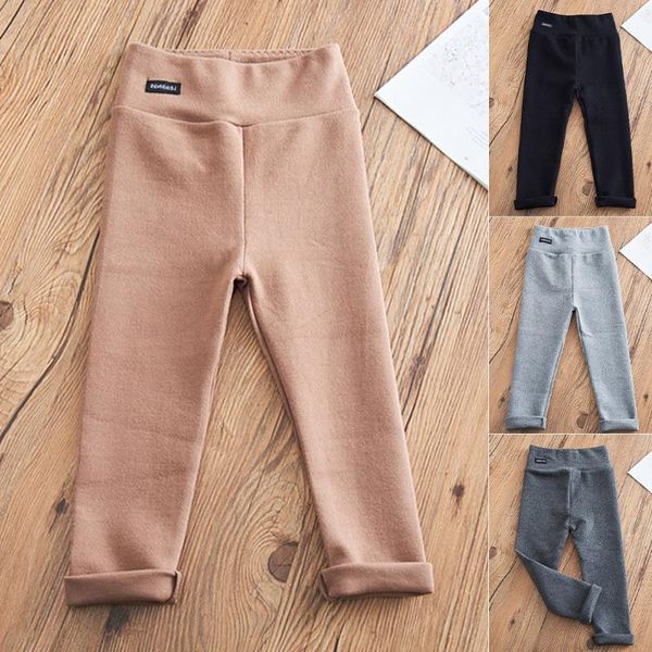 trousers girl solid color straight pants high waist cute casual fashion kids 2-8 years, Blue 
trousers girl solid color straight pants high waist cute casual fashion kids 2-8 years, Blue