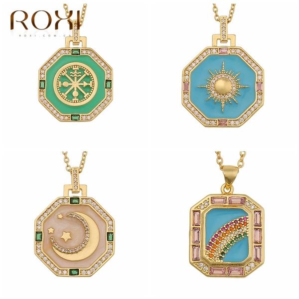 chains roxi copper enamel rainbow moon pendant necklaces for women girls birthday summer jewelry fashion party necklace choker, Silver
chains roxi copper enamel rainbow moon pendant necklaces for women girls birthday summer jewelry fashion party necklace choker, Silver