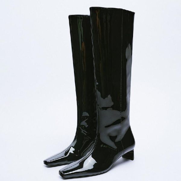 boots women high heels shoes boots-women stiletto over-the-knee rubber leather 2021 med ladies lace-up square toe solid slip-on, Black
boots women high heels shoes boots-women stiletto over-the-knee rubber leather 2021 med ladies lace-up square toe solid slip-on, Black