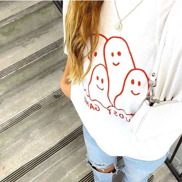 women's t-shirt student short sleeve loose women's spring and summer white cotton bottomed shirt fashion student youth cvij
women's t-shirt student short sleeve loose women's spring and summer white cotton bottomed shirt fashion student youth cvij