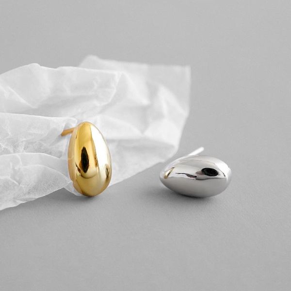 100% 925 sterling silver earrings 2021 gold stud women water drop shape jewelry party small, Golden;silver
100% 925 sterling silver earrings 2021 gold stud women water drop shape jewelry party small, Golden;silver