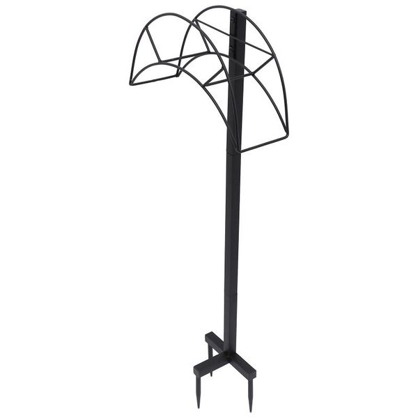watering equipments 1pc useful garden hose rack detachable water holder outdoor use black
watering equipments 1pc useful garden hose rack detachable water holder outdoor use black