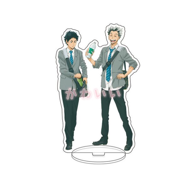 Haikyuu Keychain Women Cartoon Keyring for Men Fashion Unisex Tobio Kageyama Anime Standing Key Holder Kids Gift Metal Brelok
Haikyuu Keychain Women Cartoon Keyring for Men Fashion Unisex Tobio Kageyama Anime Standing Key Holder Kids Gift Metal Brelok