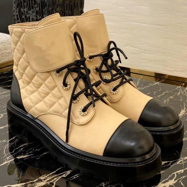 boots winter short women leather woman shoes lace-up pure color increase zapatos de mujer checkered pattern, Black
boots winter short women leather woman shoes lace-up pure color increase zapatos de mujer checkered pattern, Black