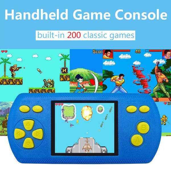 portable handheld 2.2 inch game console video built-in 200 classic for three batteries children gamers 2021 players
portable handheld 2.2 inch game console video built-in 200 classic for three batteries children gamers 2021 players