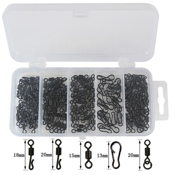150pcs/set 8 shape connector fast pin fishing rolling bearing swivel accessory set hooks
150pcs/set 8 shape connector fast pin fishing rolling bearing swivel accessory set hooks