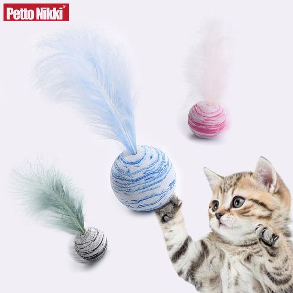 star ball cat toy with feather eva material light foam throwing funny interactive plush pet toys accessries for cats
star ball cat toy with feather eva material light foam throwing funny interactive plush pet toys accessries for cats