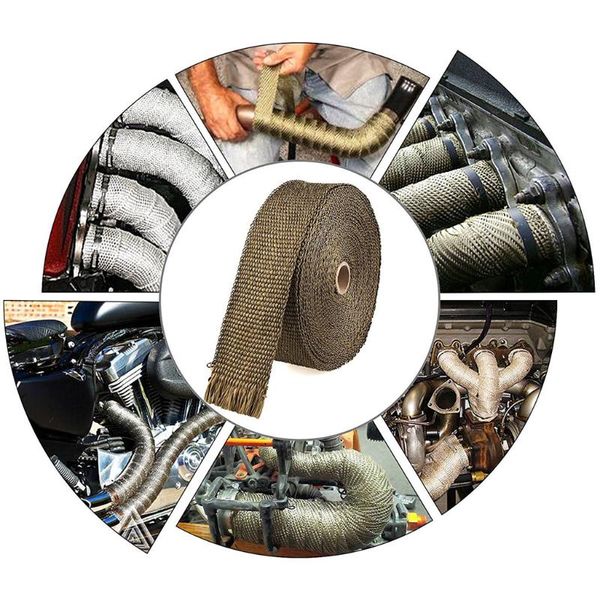 motorcycle exhaust system 10m roll fiberglass header pipe heat wrap tape 4 ties kit resistant cloth accessories
motorcycle exhaust system 10m roll fiberglass header pipe heat wrap tape 4 ties kit resistant cloth accessories