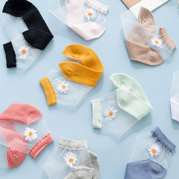 colors daisy ultrathin ankle sock women transparent breathable comfortable elastic sweat absorbent candy socks & hosiery, Black;white
colors daisy ultrathin ankle sock women transparent breathable comfortable elastic sweat absorbent candy socks & hosiery, Black;white