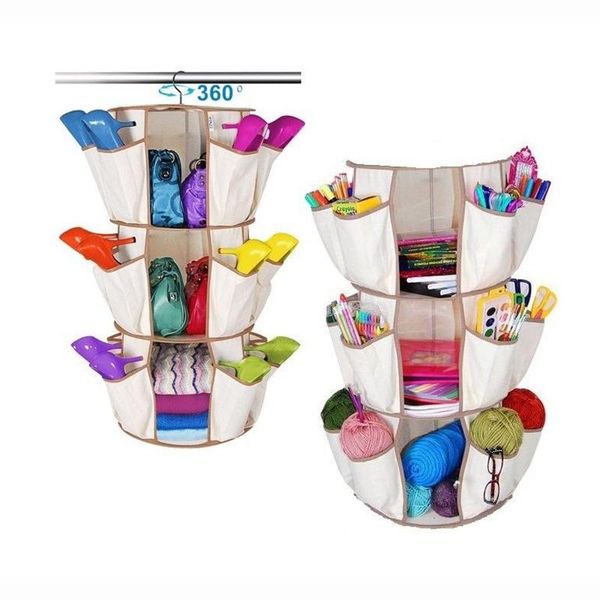 storage boxes & bins hanging bag 360 degree rotation closet organizer wardrobe pocket shoes
storage boxes & bins hanging bag 360 degree rotation closet organizer wardrobe pocket shoes