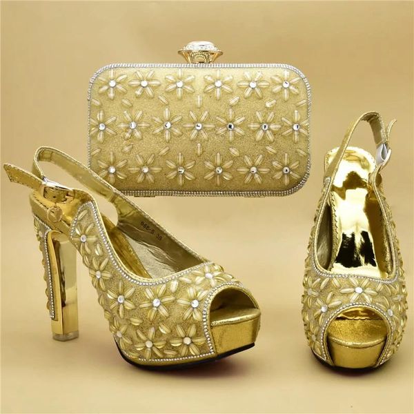 italian matching shoes and bag set decorated with rhinestone african wedding italy high heels for women dress, Black
italian matching shoes and bag set decorated with rhinestone african wedding italy high heels for women dress, Black