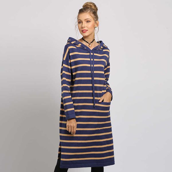 women's sweaters ovesized long straight maxi hoodies autumn winter women striped sweater casual loose knit midi pull vestidos 50ie, White;black
women's sweaters ovesized long straight maxi hoodies autumn winter women striped sweater casual loose knit midi pull vestidos 50ie, White;black