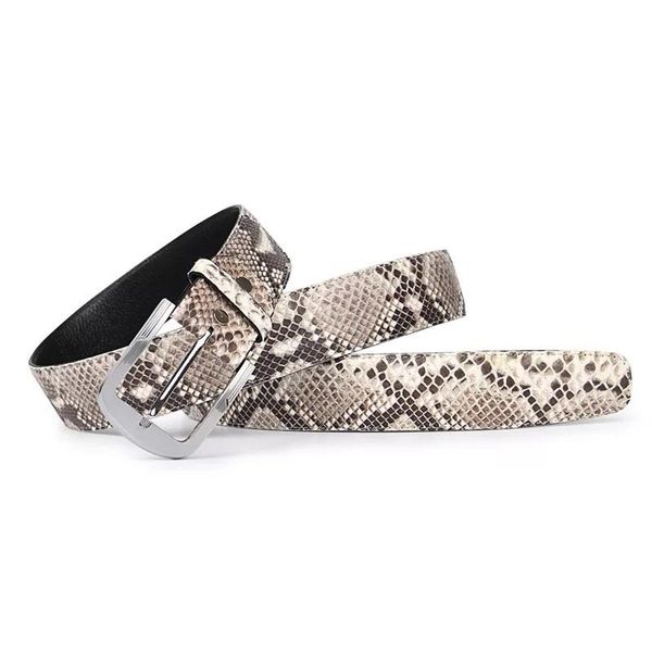 belts luxury authentic genuine snakeskin stainless steel silver pin buckle men belt exotic real true python leather male waists strap, Black;brown
belts luxury authentic genuine snakeskin stainless steel silver pin buckle men belt exotic real true python leather male waists strap, Black;brown