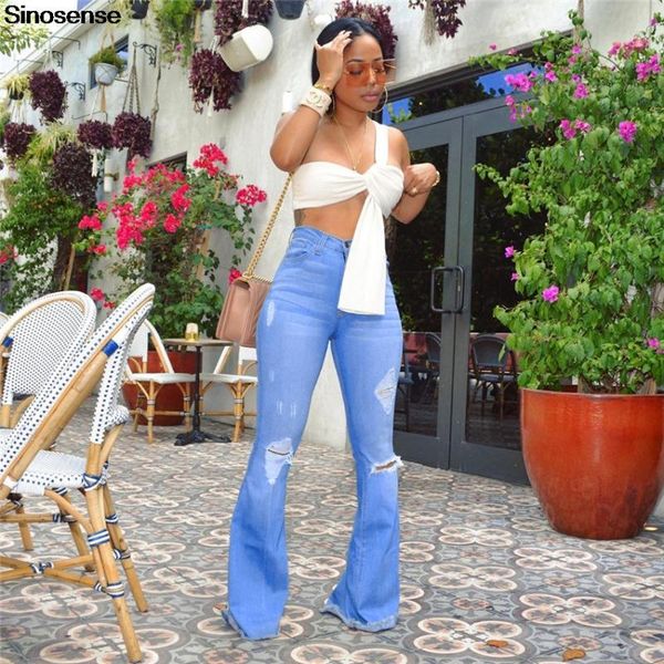 women's jeans fashion high waist slimming wide leg stretch denim 2021 fall holes zipper button pockets women, Blue
women's jeans fashion high waist slimming wide leg stretch denim 2021 fall holes zipper button pockets women, Blue