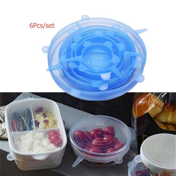 food savers & storage containers 6 pcs/set kitchen silicone reusable fresh keeping covers mini grade stretch lids wrap accessories
food savers & storage containers 6 pcs/set kitchen silicone reusable fresh keeping covers mini grade stretch lids wrap accessories