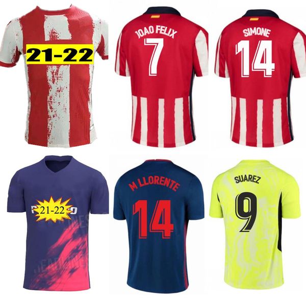 llorente joão félix carrasco player version soccer jerseys 2021-22 madrid thai quality saul simone koke home and away football shirts men +, Black;yellow
llorente joão félix carrasco player version soccer jerseys 2021-22 madrid thai quality saul simone koke home and away football shirts men +, Black;yellow