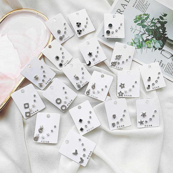 versatile one week earrings set earrings women's week combination zircon pearl earrings korean version 925 silver plated needle, Golden
versatile one week earrings set earrings women's week combination zircon pearl earrings korean version 925 silver plated needle, Golden