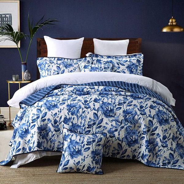 comforters & sets chausub bedspreads for bed quilt set 3pcs washed cotton quilts sheet blue printed quilted cover king queen size coverlet
comforters & sets chausub bedspreads for bed quilt set 3pcs washed cotton quilts sheet blue printed quilted cover king queen size coverlet