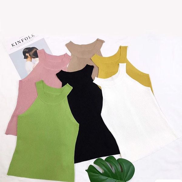 women's tanks & camis tank crop sleeveless t-shirt solid color young style 6 colors for female feme, White
women's tanks & camis tank crop sleeveless t-shirt solid color young style 6 colors for female feme, White