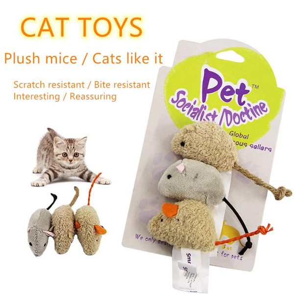 1/3pcs funny cat bite-resistant toy plush high simulated little mouse mouselet interactive game prop pet kitten training supply toys
1/3pcs funny cat bite-resistant toy plush high simulated little mouse mouselet interactive game prop pet kitten training supply toys