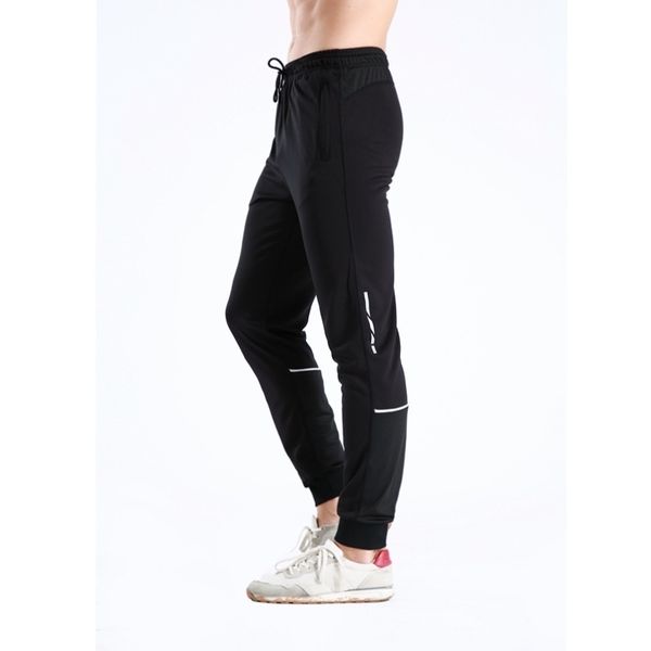 summer new men's fitness training elastic casual leggings quick drying sports pants, Black 
summer new men's fitness training elastic casual leggings quick drying sports pants, Black