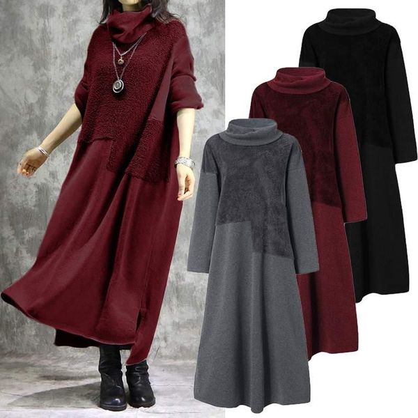women fashion spring autumn sundress lace patchwork sweatshirts dress female hoodies plus size maxi vestidos pullover 4xl casual dresses, Black;gray
women fashion spring autumn sundress lace patchwork sweatshirts dress female hoodies plus size maxi vestidos pullover 4xl casual dresses, Black;gray