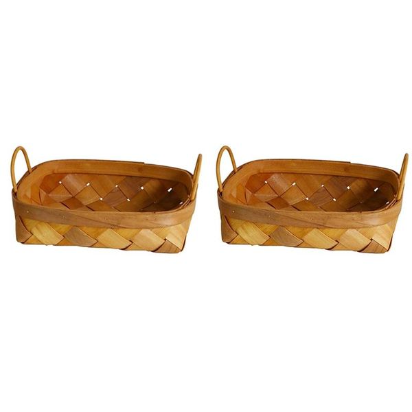 storage baskets 2 pcs hand-woven basket bread fruit for home kitchen desk candy sundries organizer, small & large
storage baskets 2 pcs hand-woven basket bread fruit for home kitchen desk candy sundries organizer, small & large
