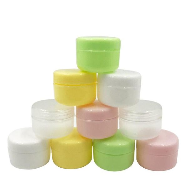 storage bottles & jars 1pcs refillable plastic empty makeup jar pot travel face cream/lotion/cosmetic container 5 random color
storage bottles & jars 1pcs refillable plastic empty makeup jar pot travel face cream/lotion/cosmetic container 5 random color