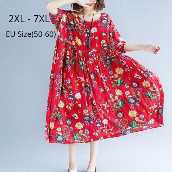 dresses plus size 7xl 6xl 5xl women summer floral print o neck short sleeves dress bohemian style oversized beach dresses, Black;gray
dresses plus size 7xl 6xl 5xl women summer floral print o neck short sleeves dress bohemian style oversized beach dresses, Black;gray