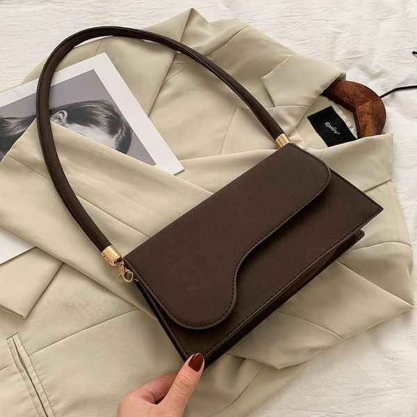 evening bags korea ladies matte leather baguette bag women's shoulder strap handbag small vintage winter brown fashion 2021
evening bags korea ladies matte leather baguette bag women's shoulder strap handbag small vintage winter brown fashion 2021